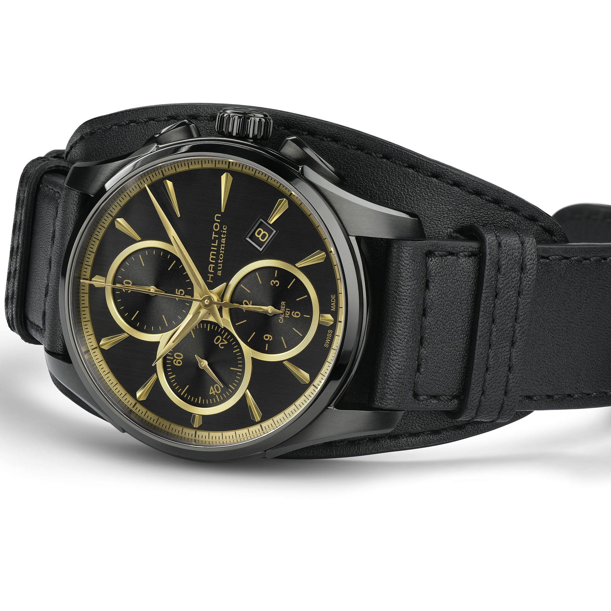 Hamilton Jazzmaster Automatik Chronograph Herrenuhr H32506730