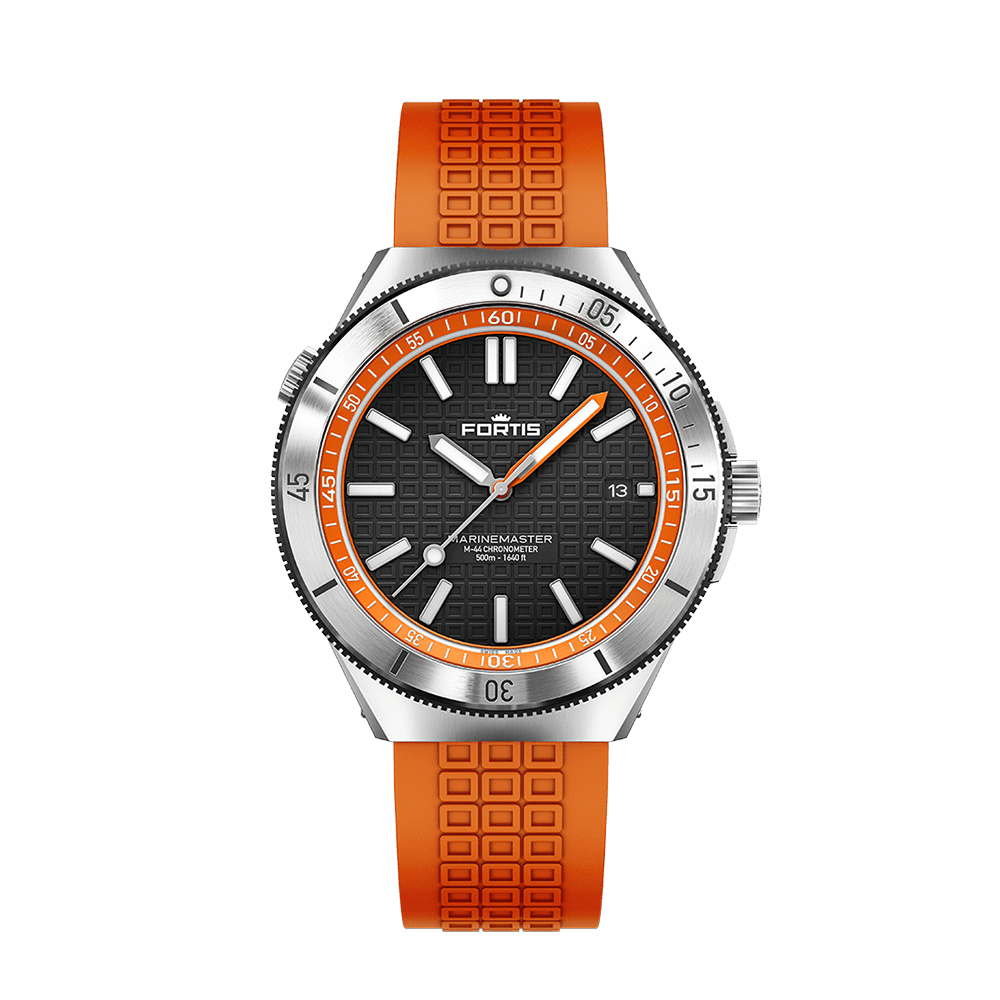 Fortis Marinemaster M-44 Amber Orange Herrenuhr F8120013