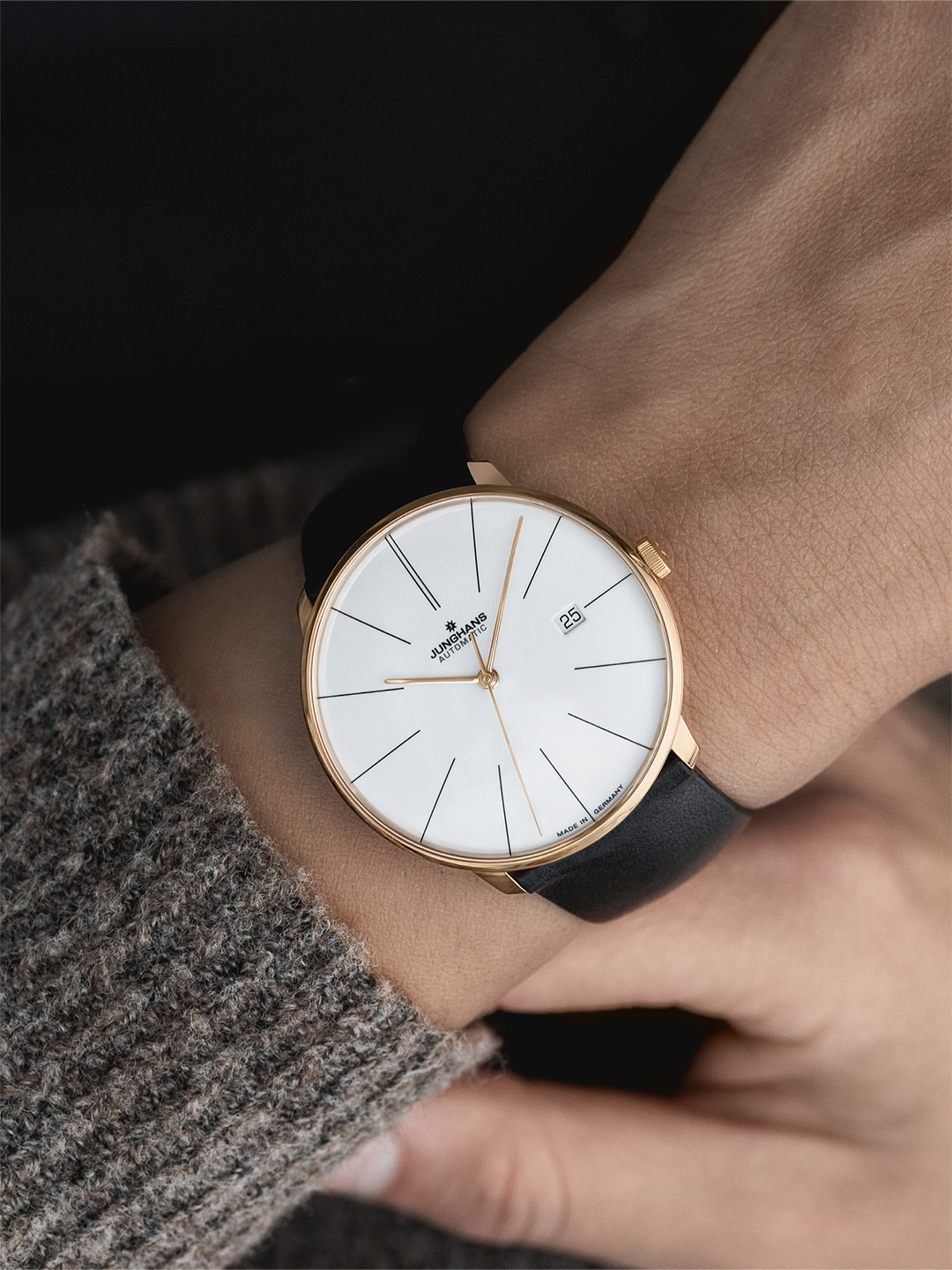 Junghans Meister fein Automatic Herrenuhr 027/7150.00
