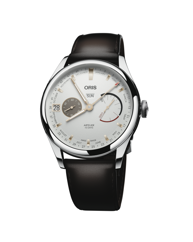 Oris Artelier Calibre 113 43mm Lederband  Weiß Herrenuhr 01 113 7806 4051-07 5 22 96FC