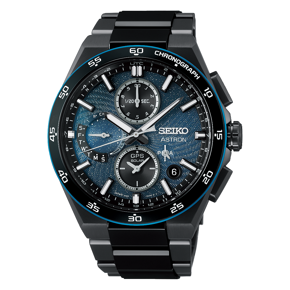 Seiko ASTRON GPS SOLAR DUAL TIME CHRONOGRAPH LIMITED EDITION Herrenuhr SSH187J1