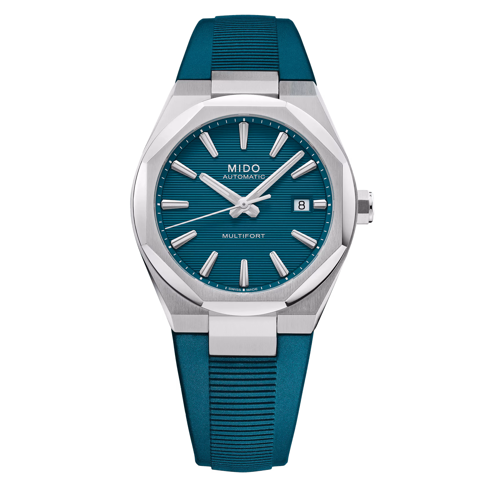 Mido Multifort 8 One Crown, Achteckige Lünette, Automatikwerk, Grün Herrenuhr M055.507.17.091.00