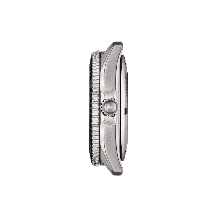 Tissot Seastar Wilson WNBA  Herrenuhr Set mit weißem Lederarmband T120.807.17.051.00