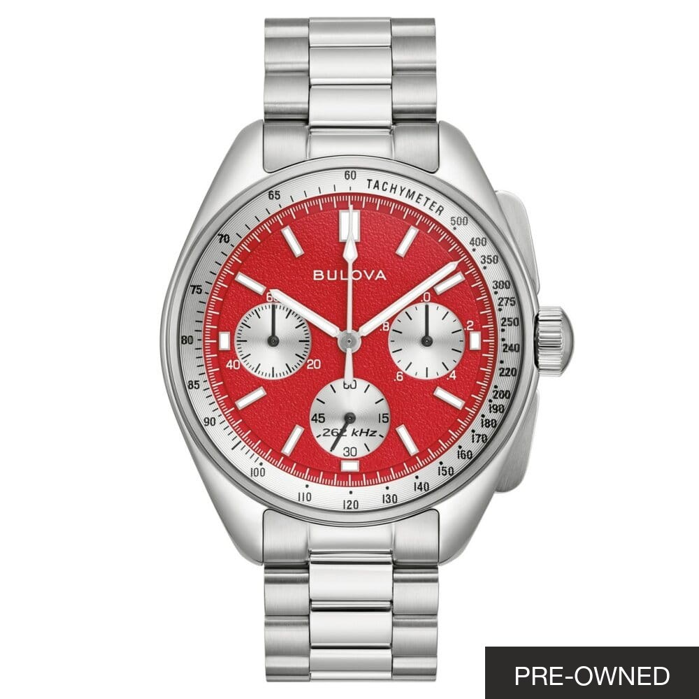 Pre-Owned · Bulova Lunar Pilot Chronograph Herrenuhr 96K115