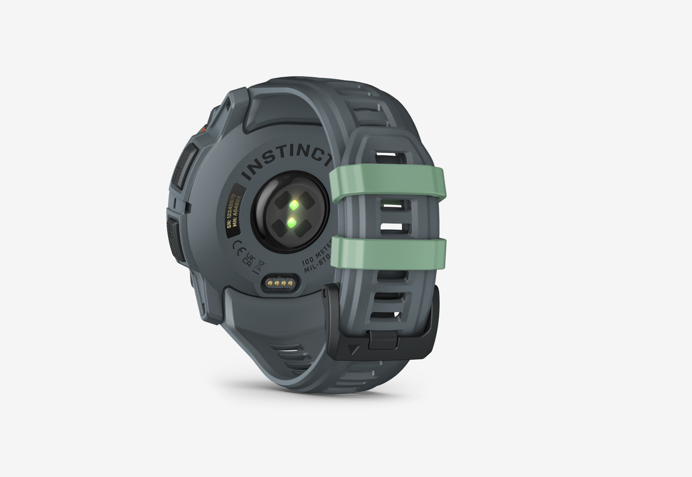  Garmin Instinct® 3 AMOLED 010-03020-01 - 50 mm Twilight/Neo Tropic mit Silikon-Wechselarmband 26 mm Twilight