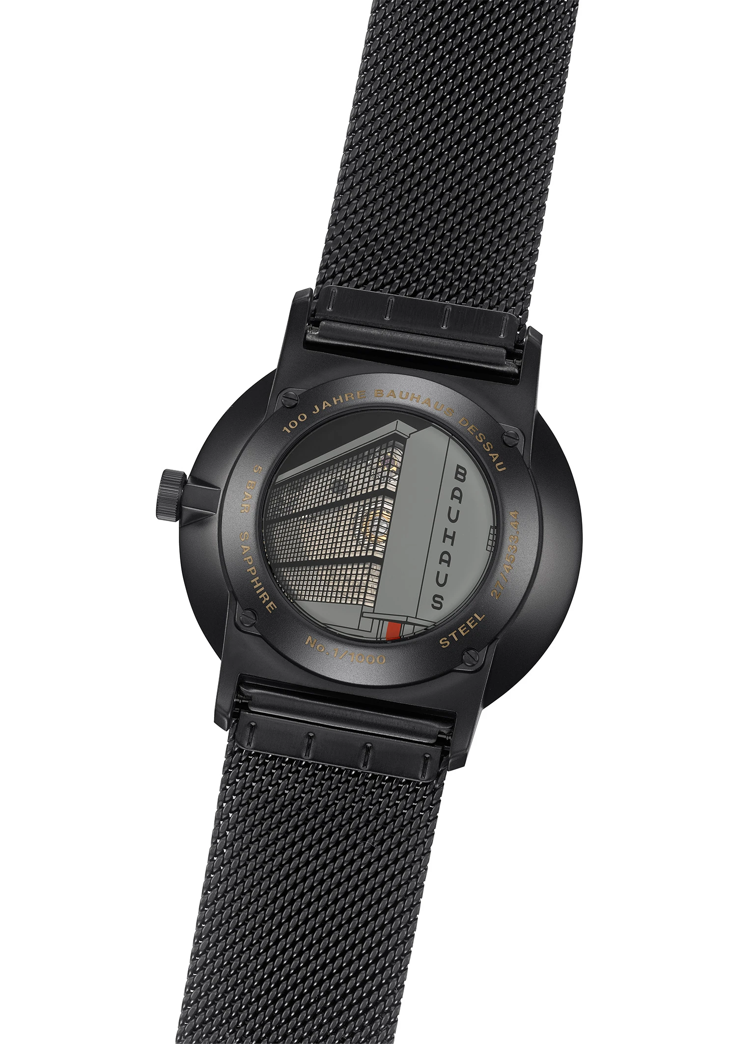 Junghans FORM A Bauhaus Edition Herrenuhr 27/4533.44