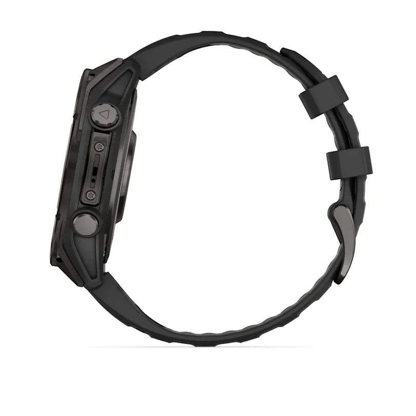Garmin fēnix® 8 - 47 mm AMOLED Sapphire Schwarz/Carbongrau Titan DLC 010-02904-21