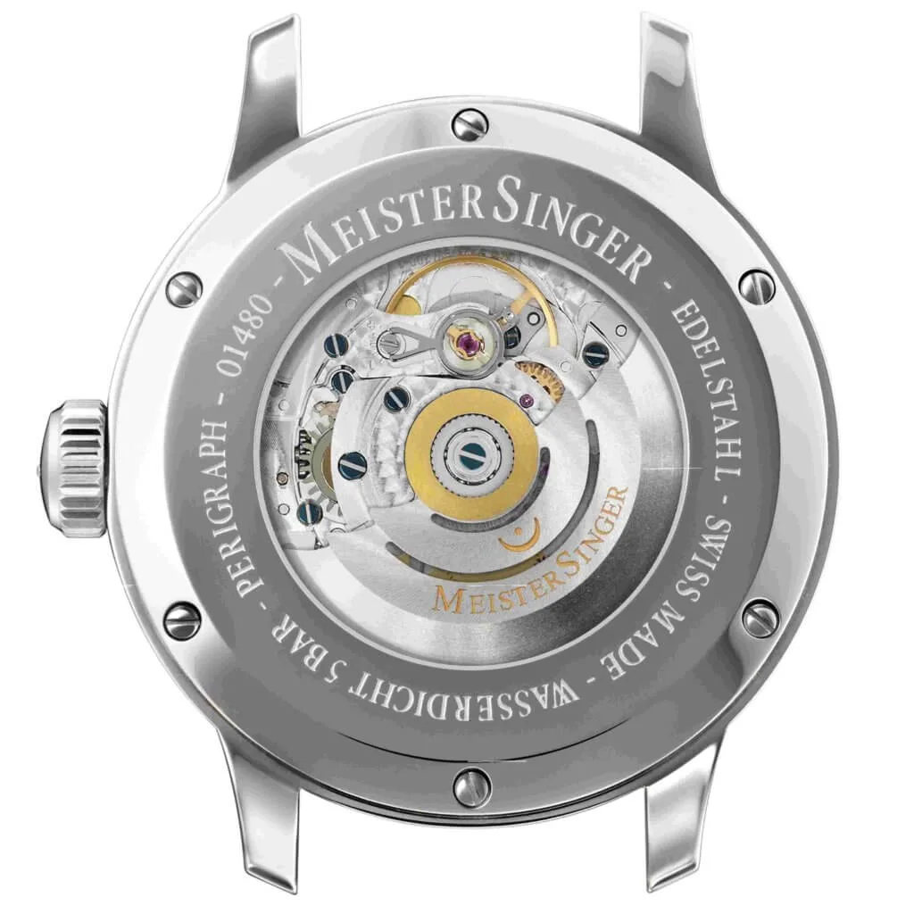 Meister Singer Perigraph 38 mm Herrenuhr BM1101G