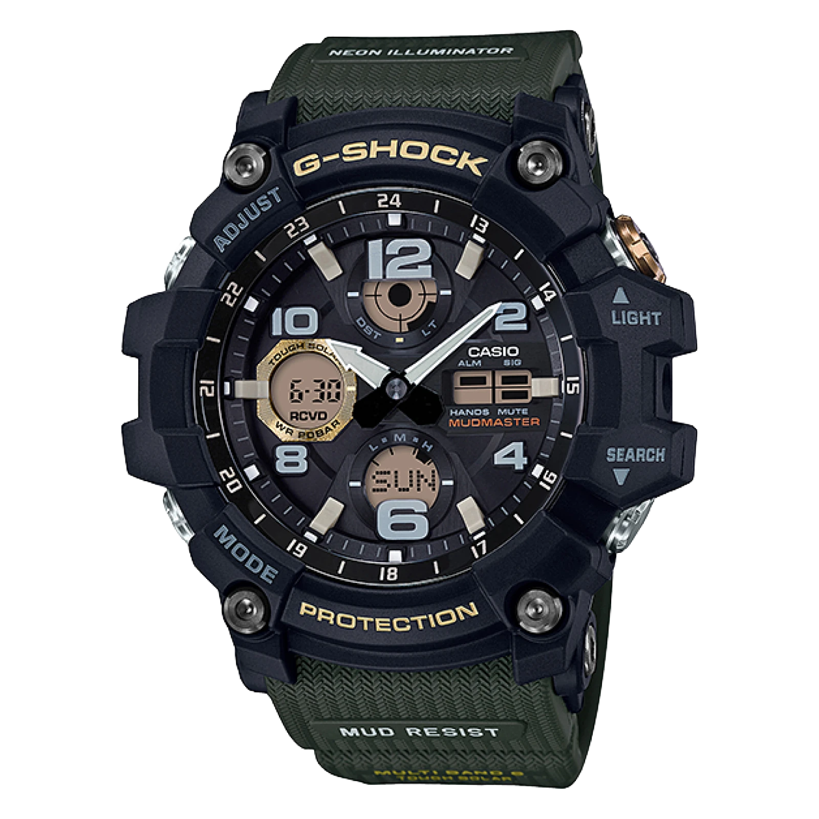 Casio G-Shock Mudmaster Funkuhr Herrenuhr GWG-100-1A3ER