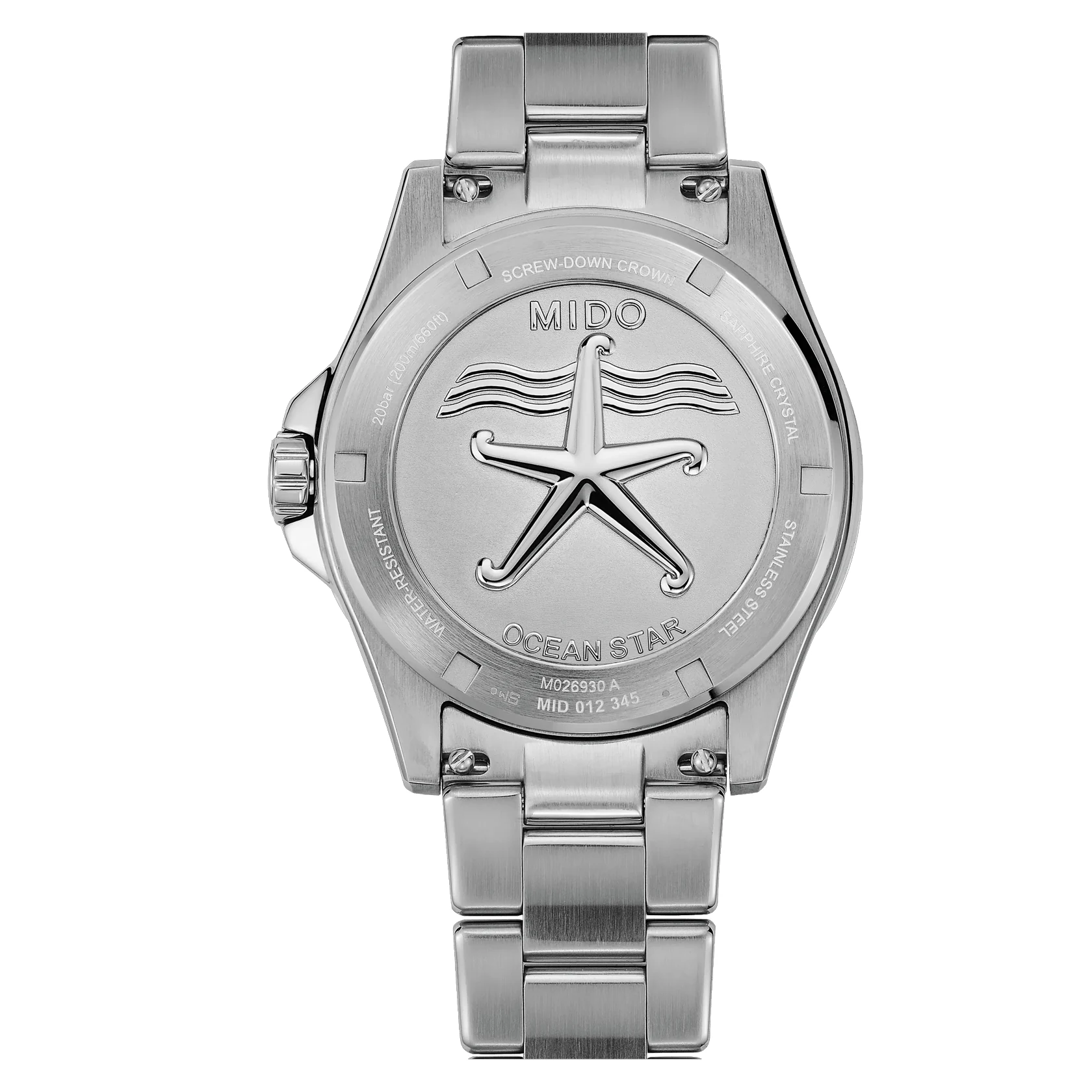 Mido Ocean Star 200, 41mm, Automatik, Gangreserve 80 Stunden, Edelstahl, Blau, Herrenuhr M026.930.11.041.00