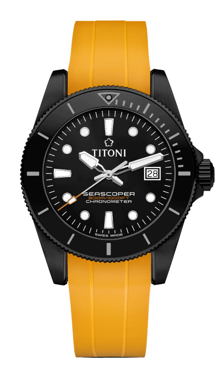 Titoni Seascoper Limited Edition Herrenuhr 83300 B-BKRY-702