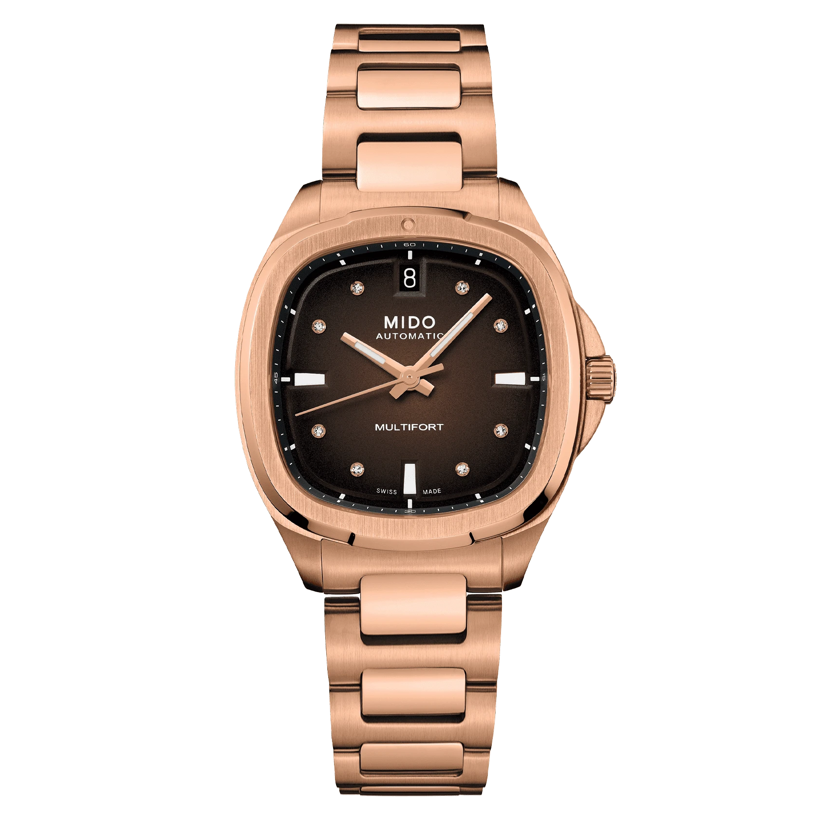 Mido Multifort TV 35 Roségold Herrenuhr M049.307.33.296.00