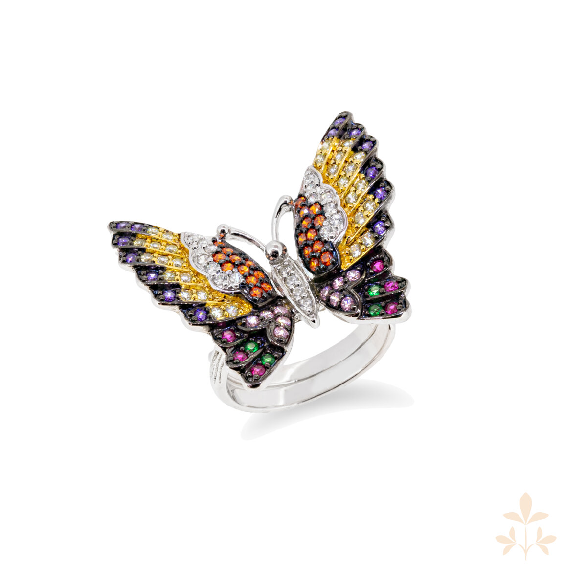 Seinerzeit Grace Schmetterling Ring SZA-1990-110-L