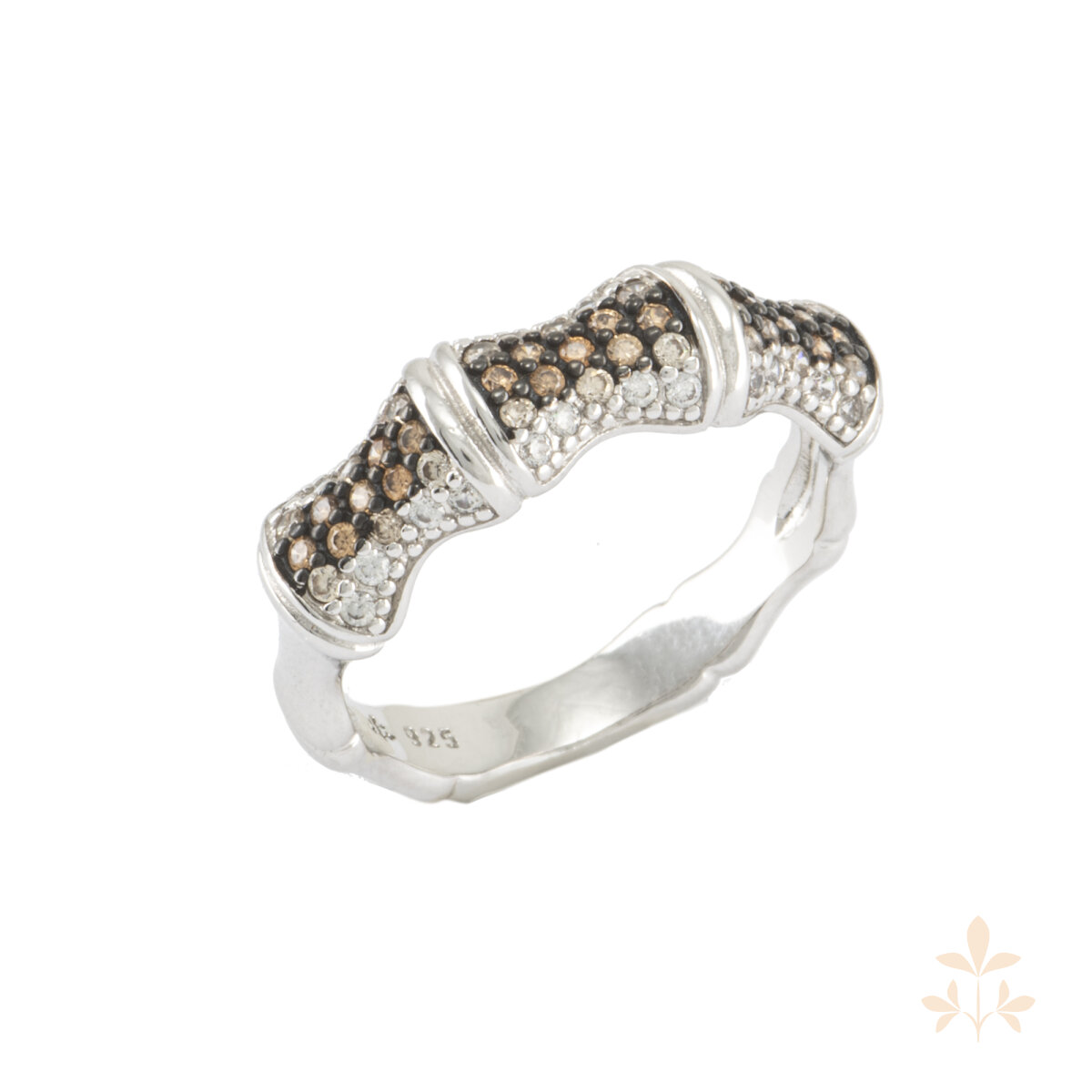 Seinerzeit Champagne Bambus Ring SZA-1990-326-54