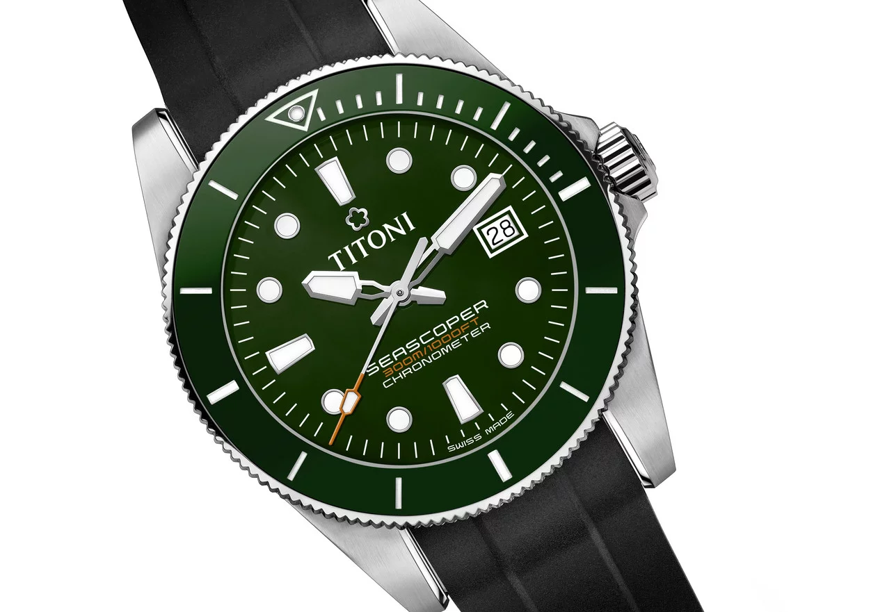 Titoni Seascoper 300 Herrenuhr 83300 S-GN-R-703