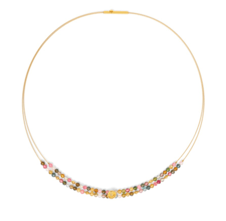 Bernd Wolf Rosica Collier Turmalin 43cm, 8820008926-043