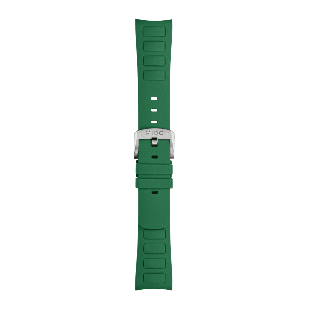 Mido TV Ersatzarmband Kautschuk Grün 22 mm M852.019.156