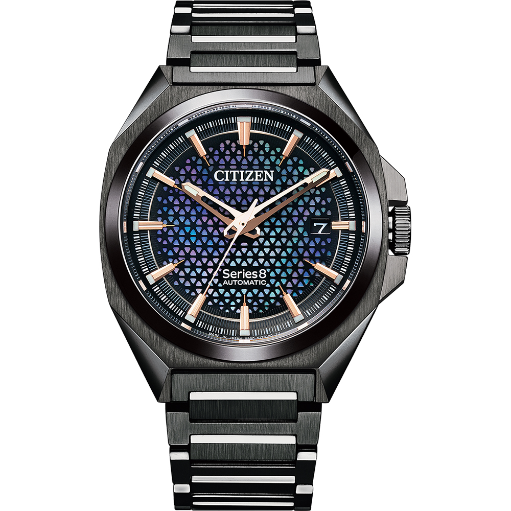 Citizen Herrenuhr Series 8 schwarz Automatik NA1015-81Z