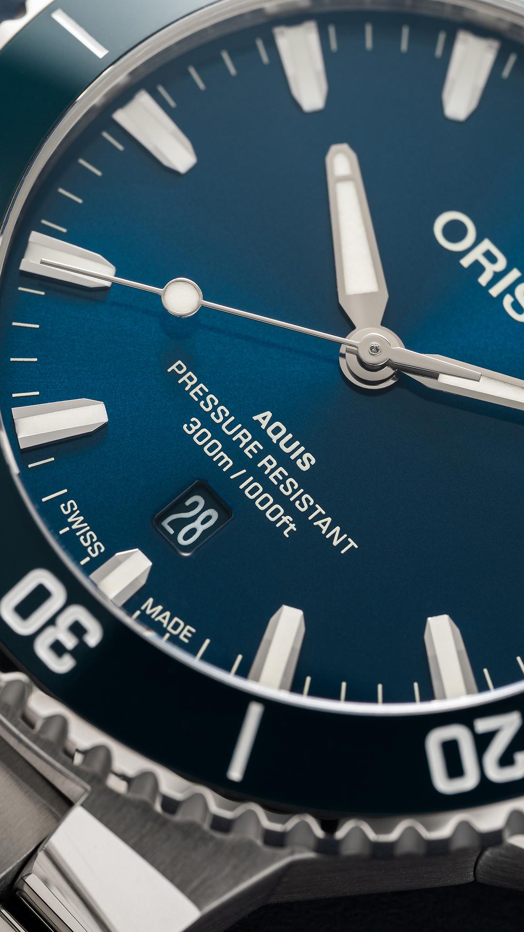 Oris Aquis Date Automatik Herrenuhr , 01 733 7789 4135-07 8 23 04PEB