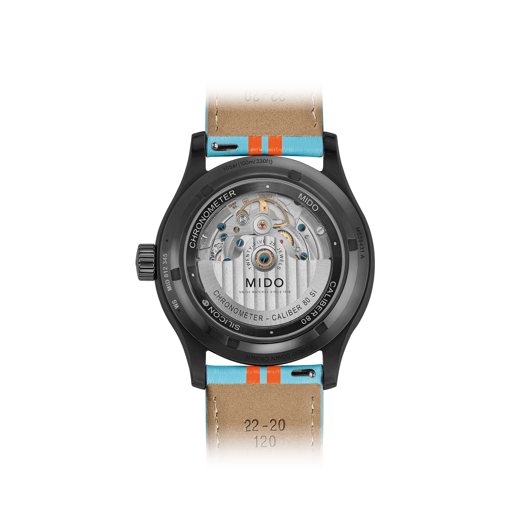 Mido Multifort Automatik Chronometer 1 Racer Herrenuhr M038.431.36.051.00