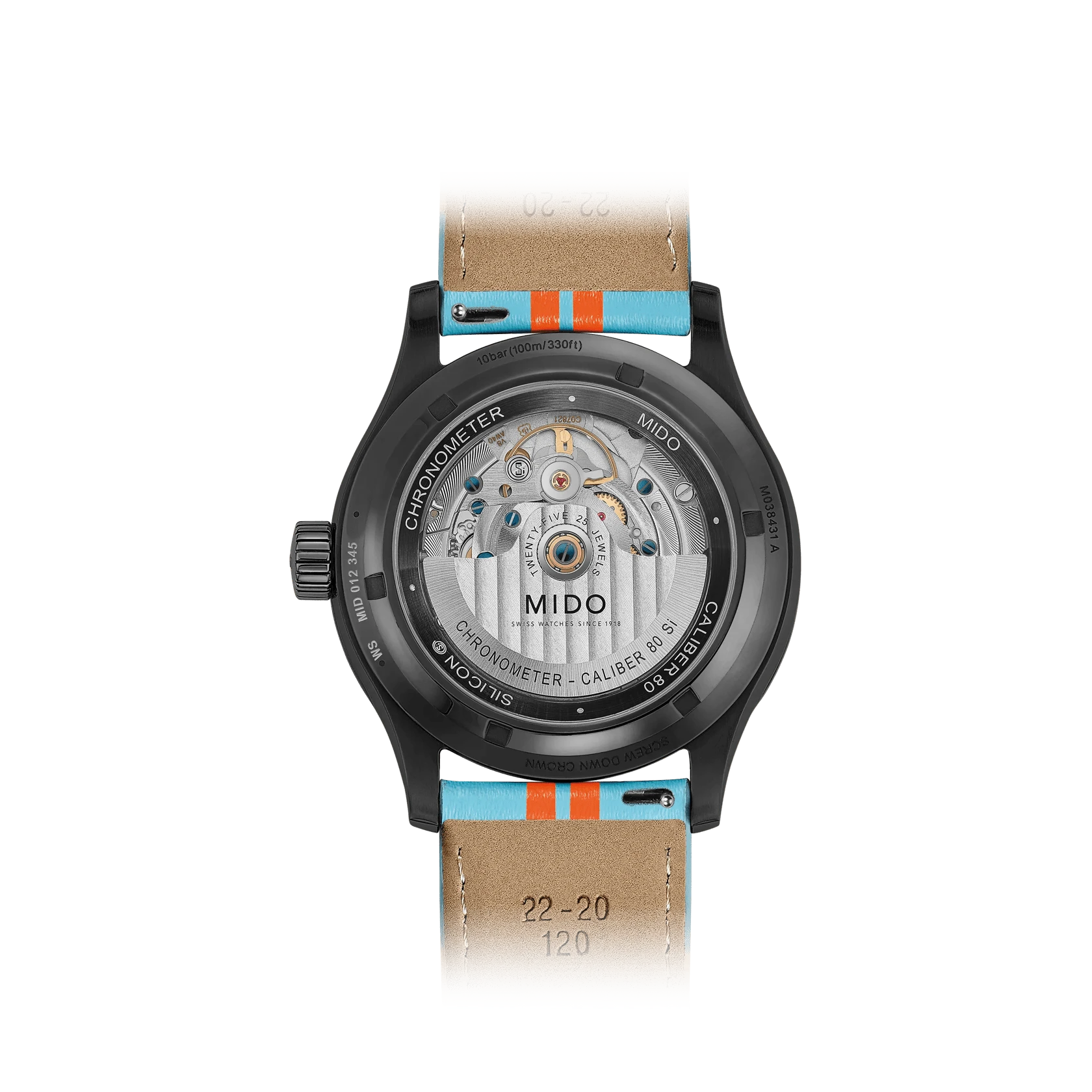 Mido Multifort Automatik Chronometer 1 Racer Herrenuhr M038.431.36.051.00