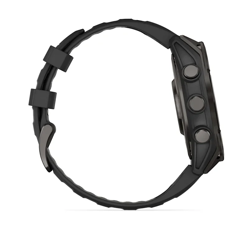 Garmin fēnix® 8 - 47 mm AMOLED Sapphire Schwarz/Carbongrau Titan DLC 010-02904-21