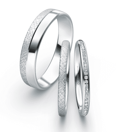 First Individual Love 3D TriSet Trauringpaar Rauschmayer 72-02040 | 73-02039 | 72-02039