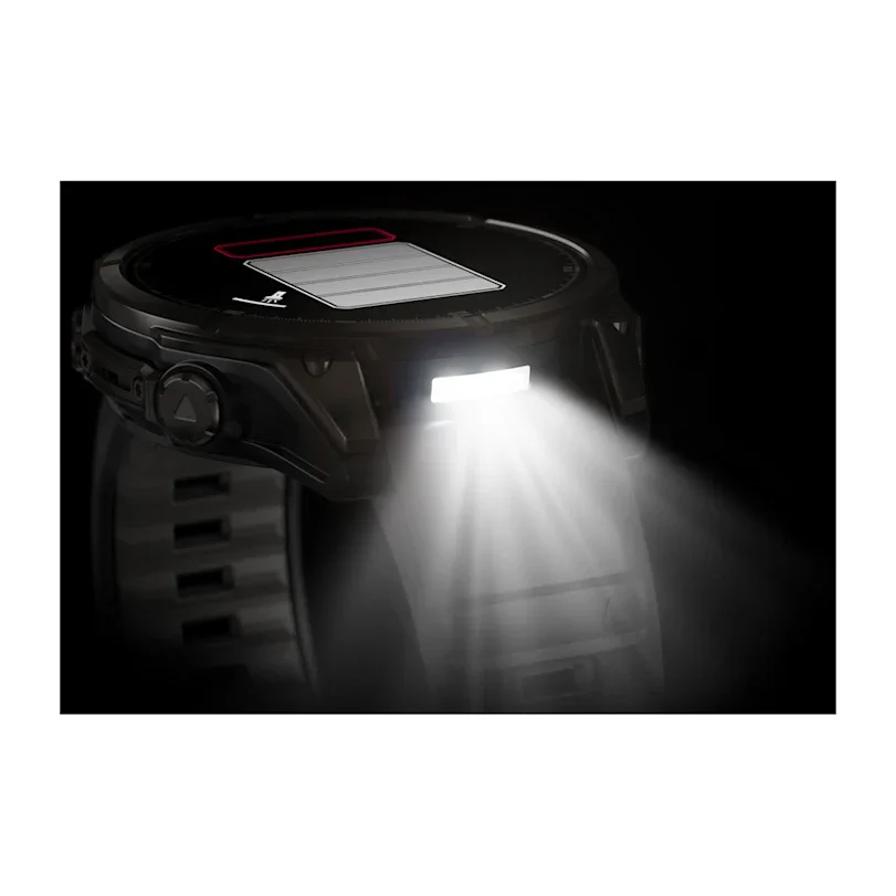 Garmin fēnix® 8 - 47 mm AMOLED Sapphire Schwarz/Carbongrau Titan DLC 010-02904-21