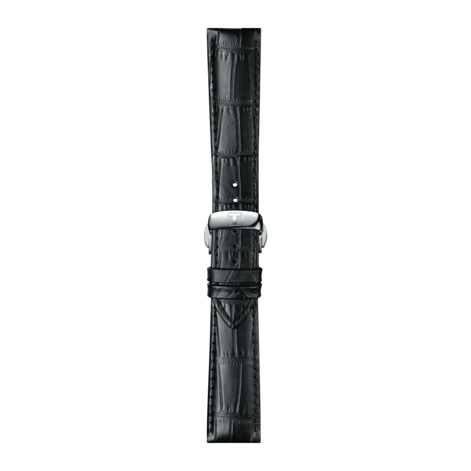 Tissot Ersatzarmband Leder schwarz