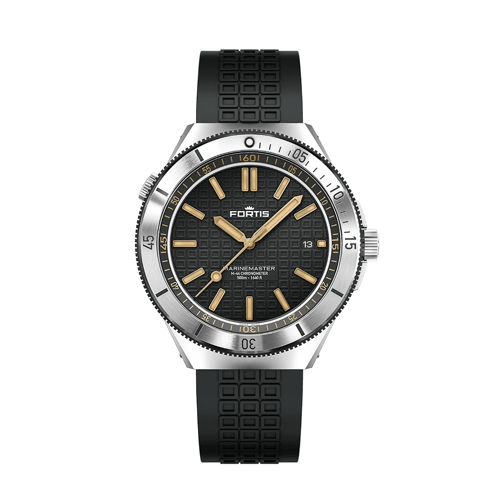 Fortis Marinemaster M-44 Black Resin Herrenuhr F8120017