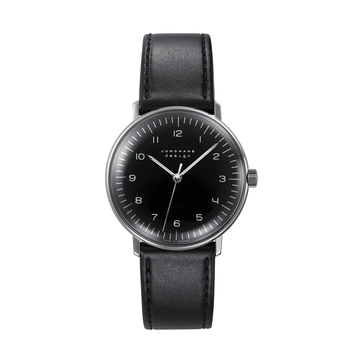 Junghans max bill Handaufzug Saphirglas Herrenuhr 027/3702.02