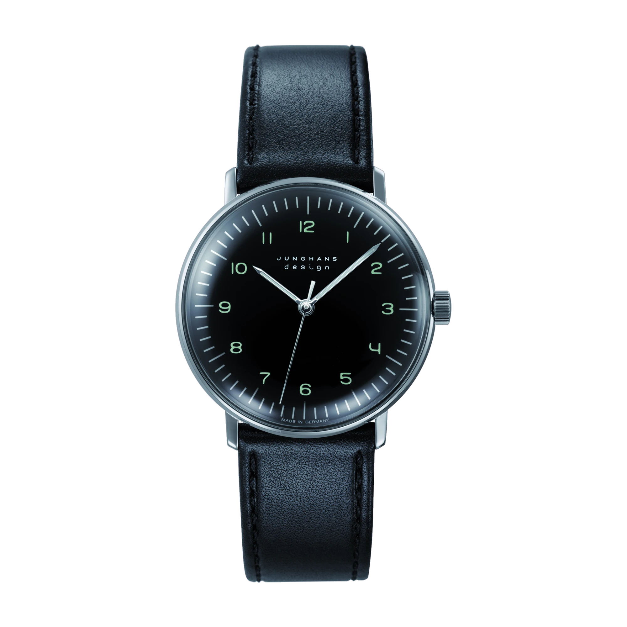 Junghans max bill Handaufzug Saphirglas Herrenuhr 027/3702.02