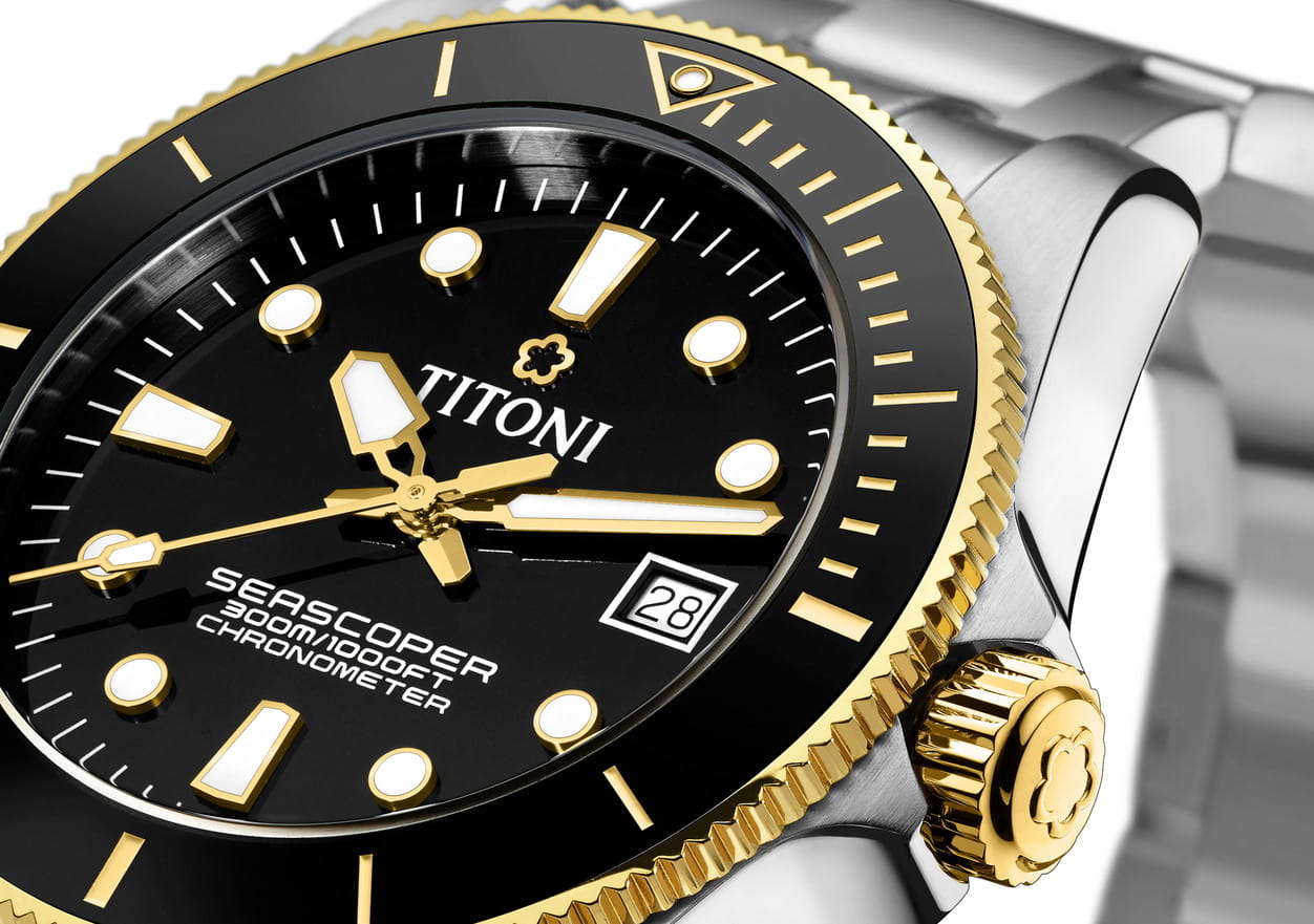 Titoni Seascoper Herrenuhr 83300 SYS-BK-248