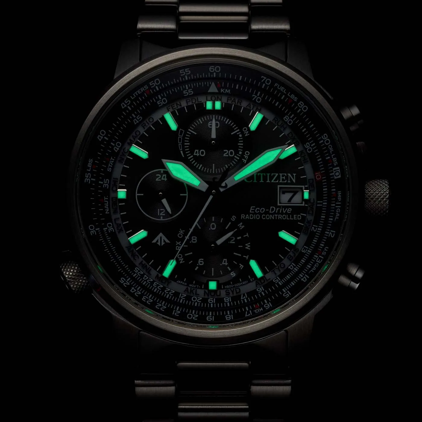 Citizen Promaster Sky Pilot Chronograph Herrenuhr AT8300-58E
