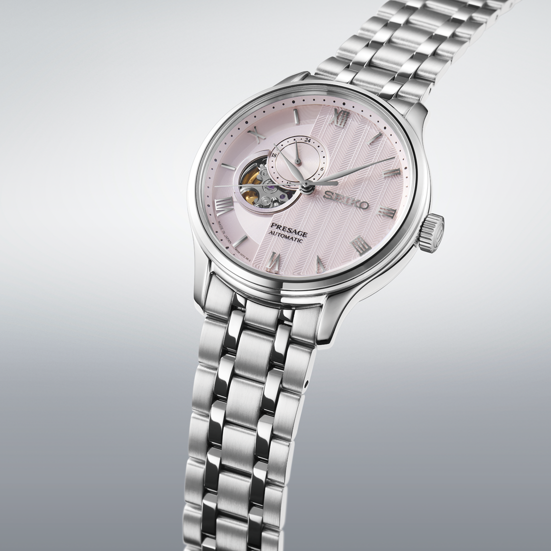 Seiko Presage Automatik Offenes Herz "Japanese Garden" Herrenuhr SSA465