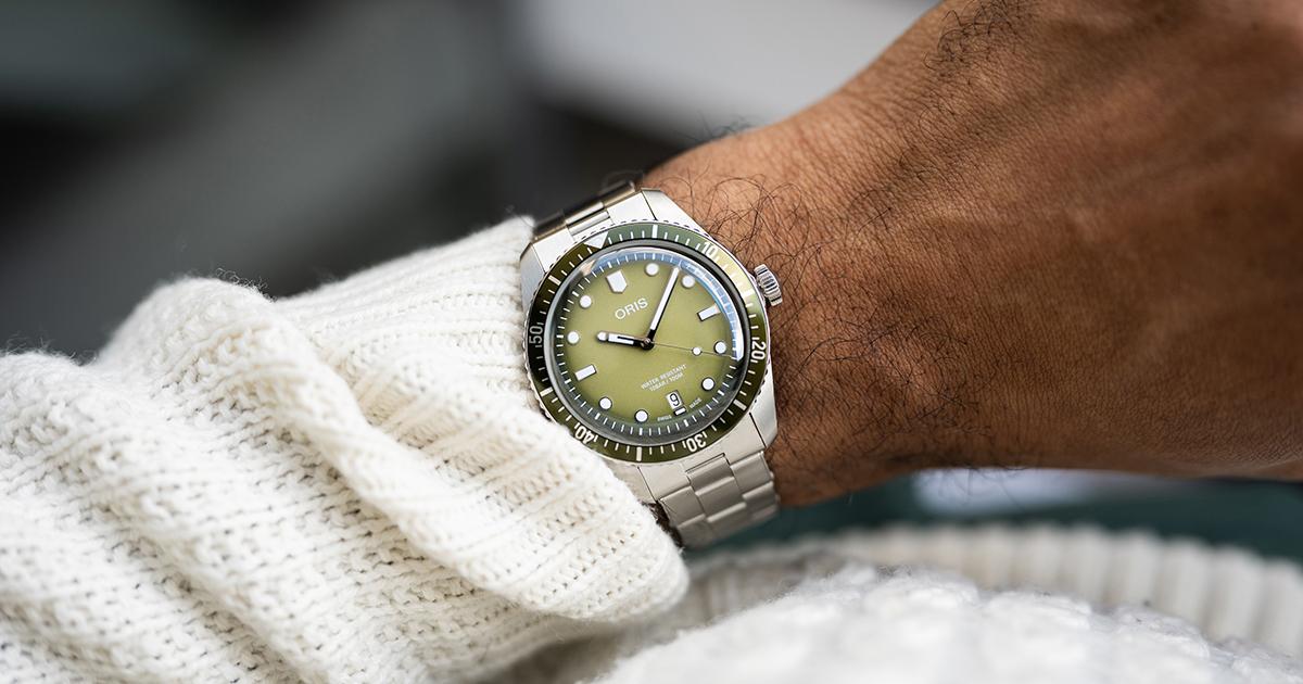 Oris Herrenuhr Divers Sixty-Five 01 733 7707 4057-07 8 20 18