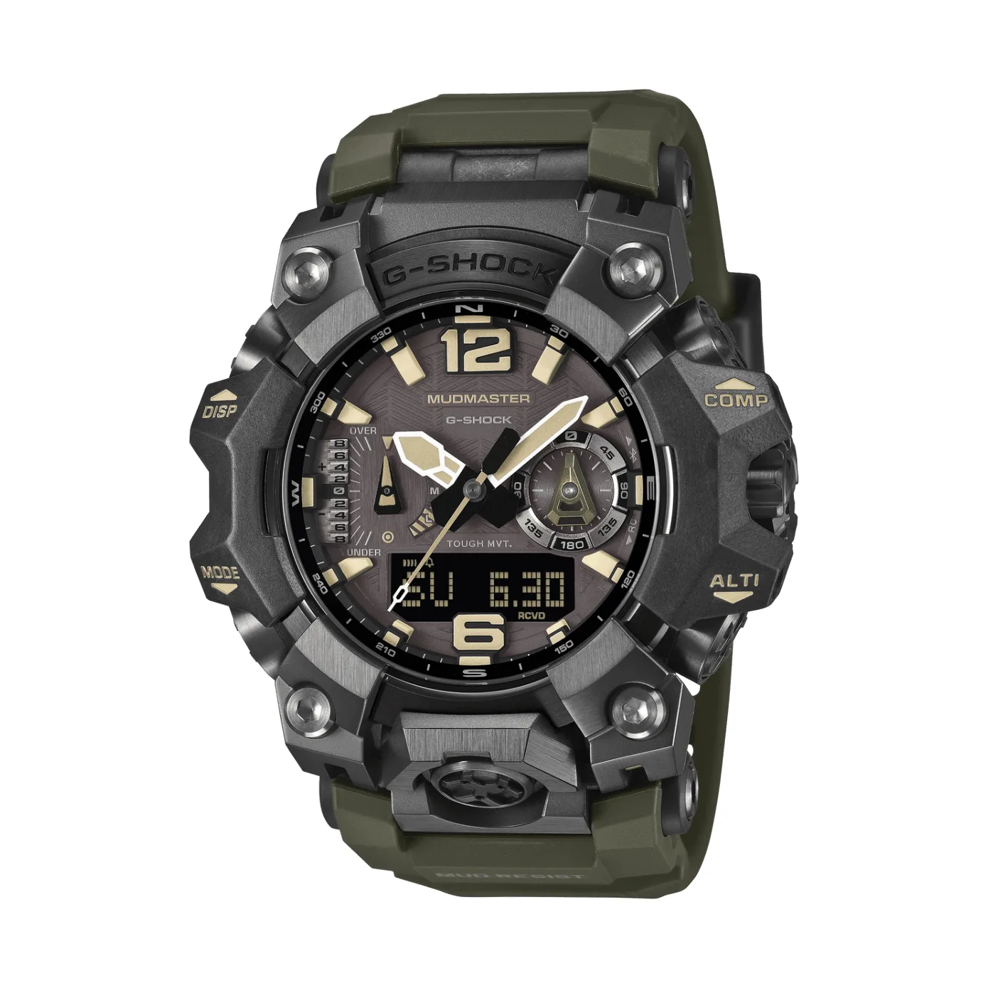 G-SHOCK MUDMASTER Olivgrün Herrenuhr GWG-B1000-1A3ER