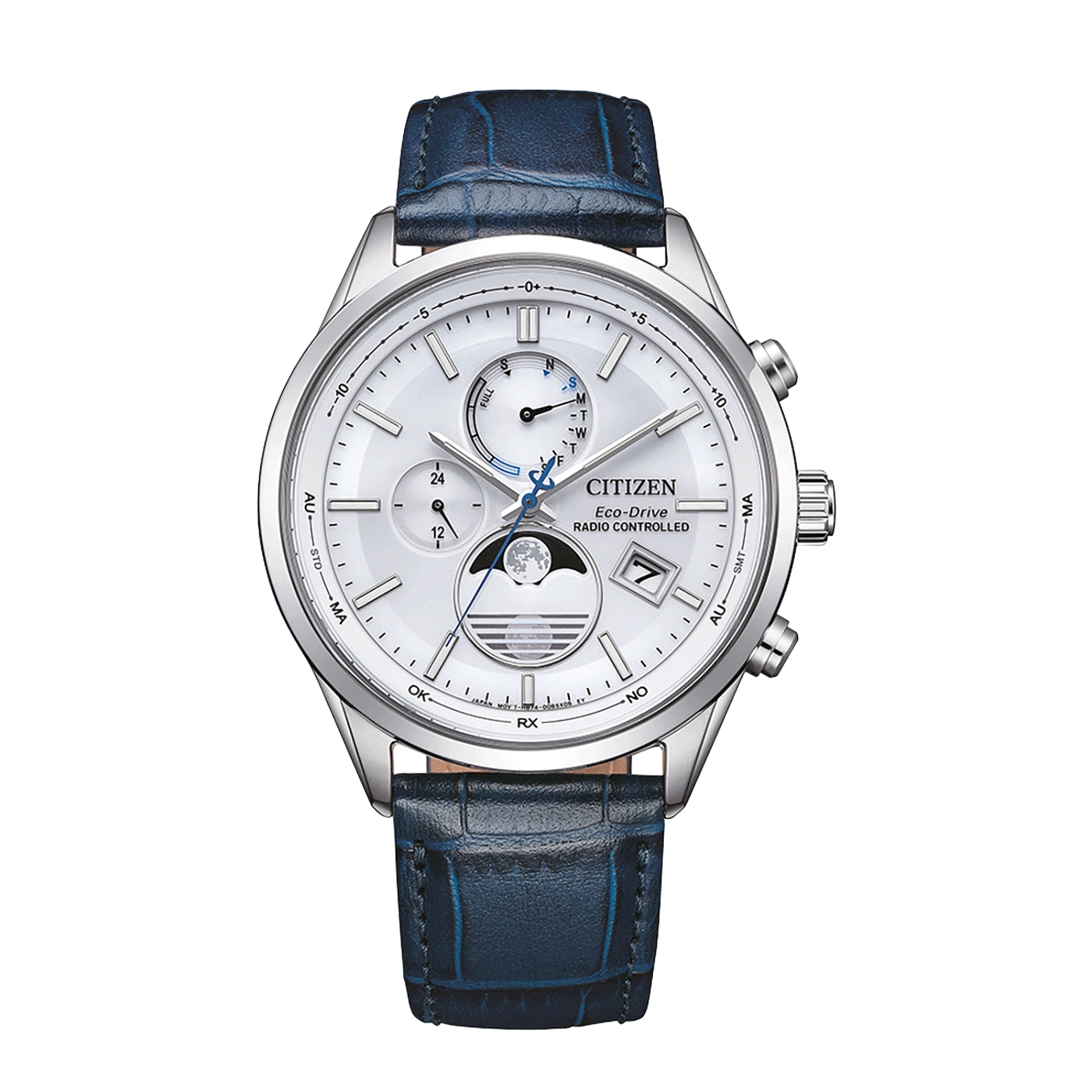 Citizen Eco Drive Funkuhr Mondphase Herrenuhr BY1030-09A