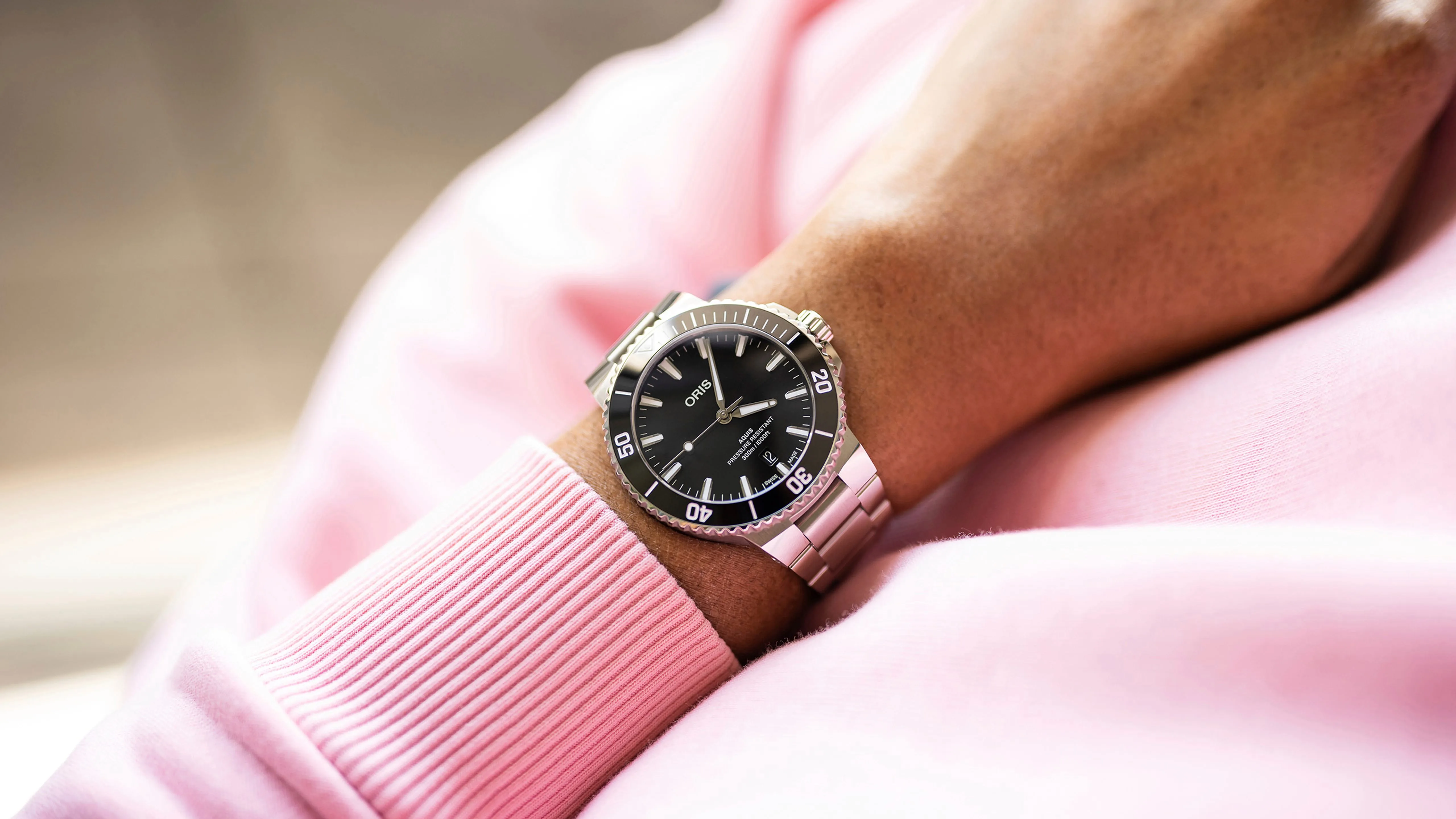 Oris Aquis Date Automatik Herrenuhr , 01 733 7787 4154-07 8 22 04PEB