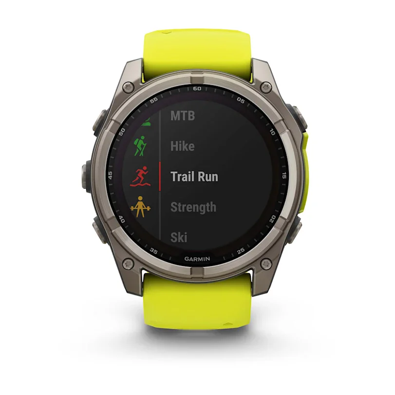 Garmin fēnix® 8 - 51 mm Solar Sapphire Graphit/Titanium Titan 010-02907-21