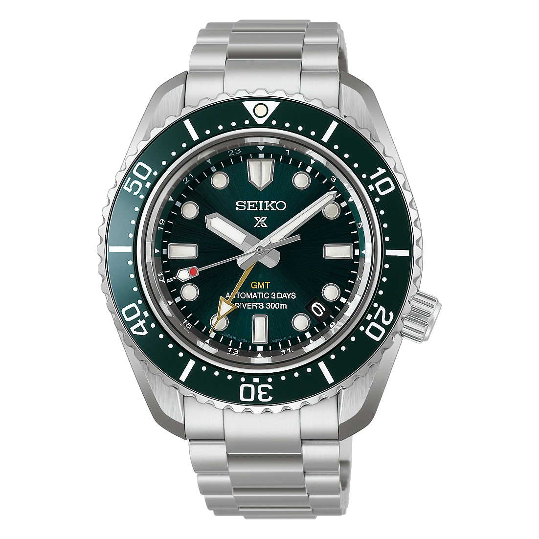 Seiko Prospex SEA 42mm, Divers 300m, Edelstahl, Grün Herrenuhr HBC001J1