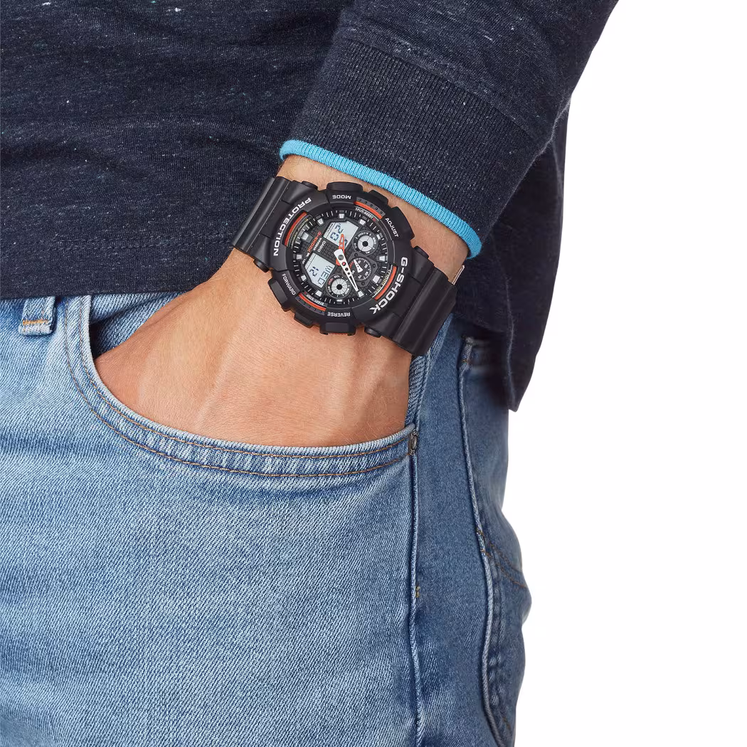 Casio G-Shock Classic Herrenuhr GA-100-1A4ER