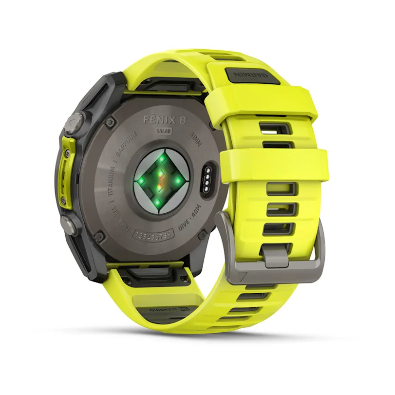 Garmin fēnix® 8 - 51 mm Solar Sapphire Graphit/Titanium Titan 010-02907-21