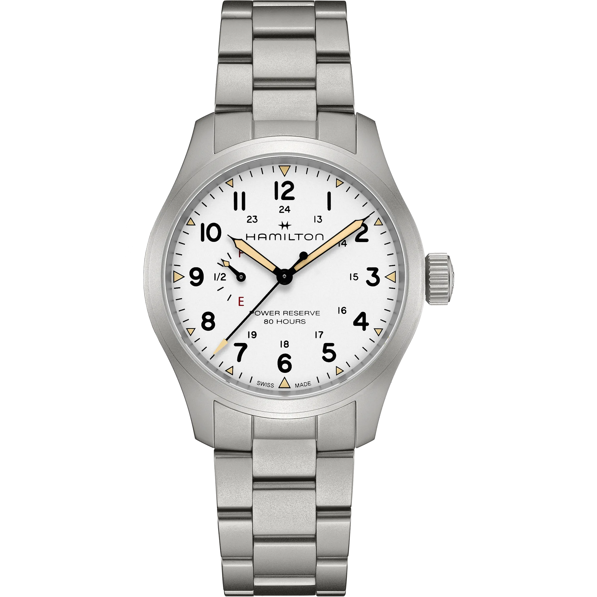 Hamilton KHAKI FIELD MECHANICAL POWER RESERVE 40MM Herrenuhr H69509110