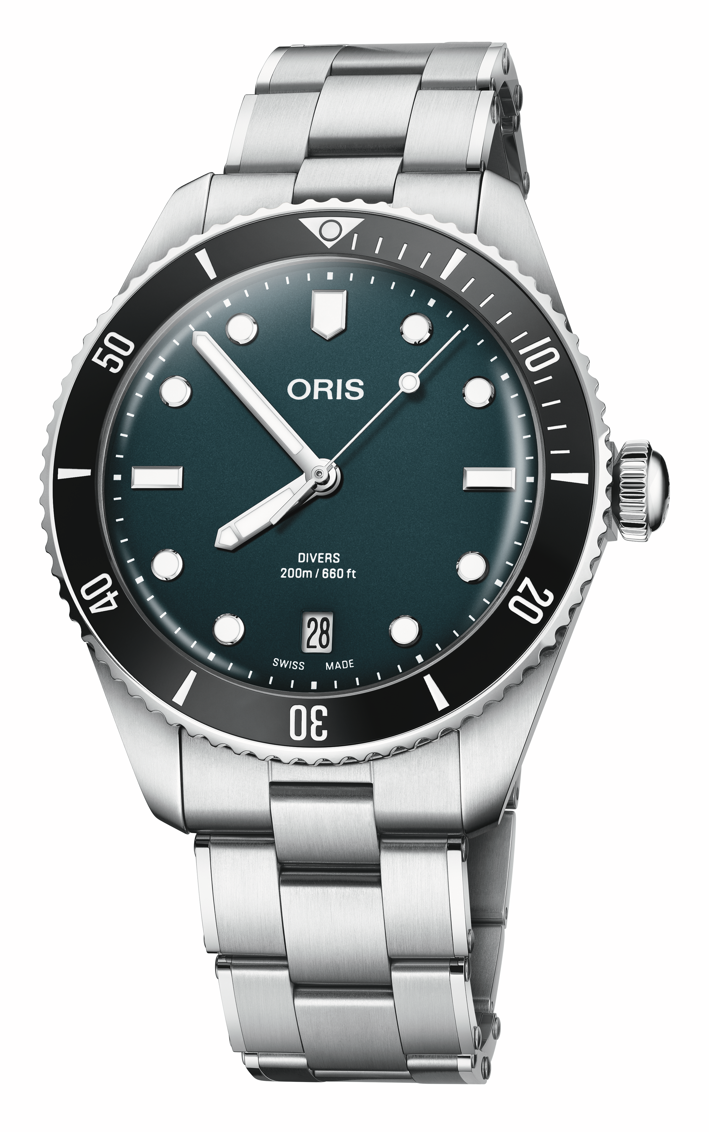 Oris Divers Date Automatik Herrenuhr inklusive Ersatzarmband, 01 733 7795 4055-Set
