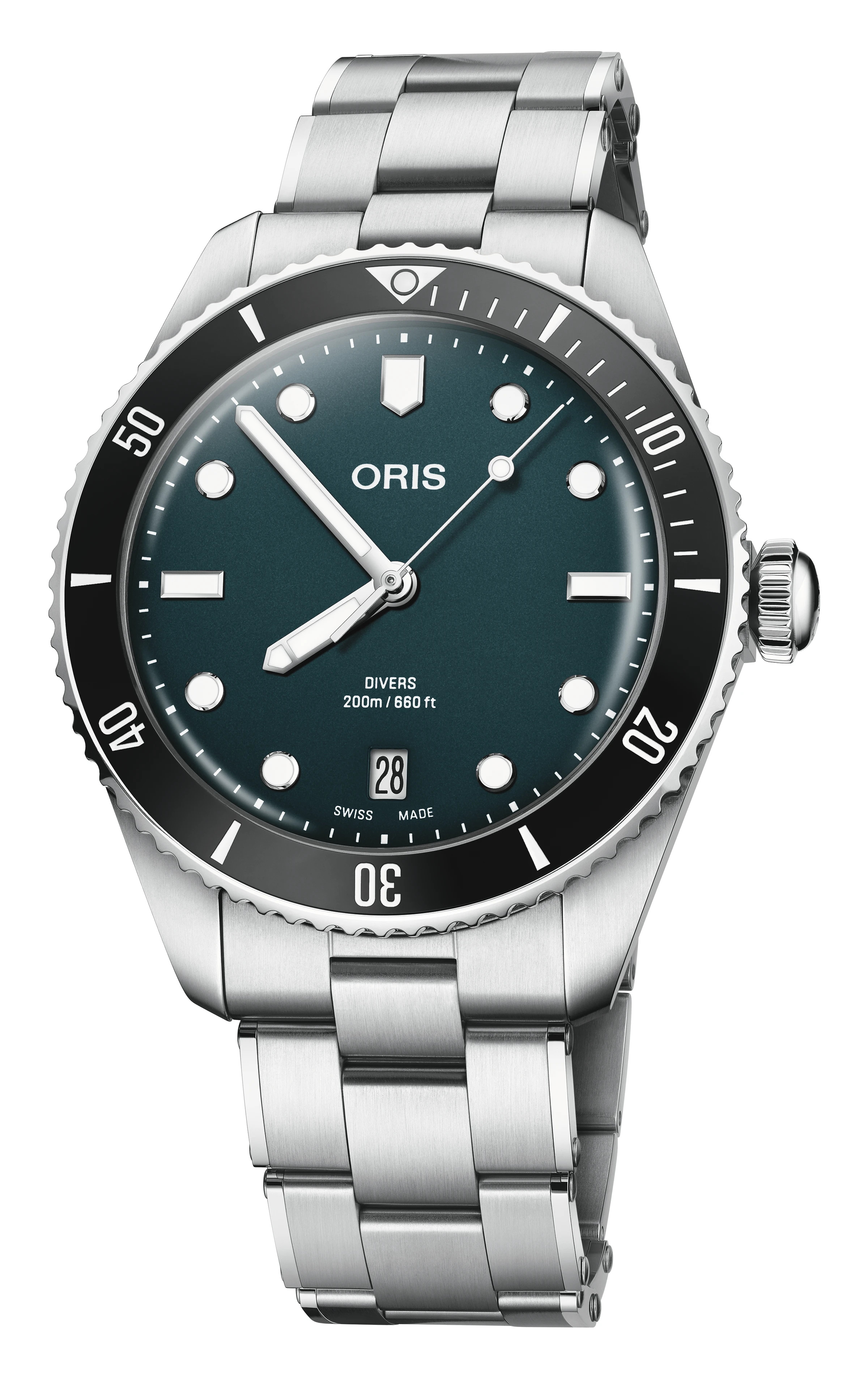 Oris Divers Date Automatik Herrenuhr inklusive Ersatzarmband, 01 733 7795 4055-Set