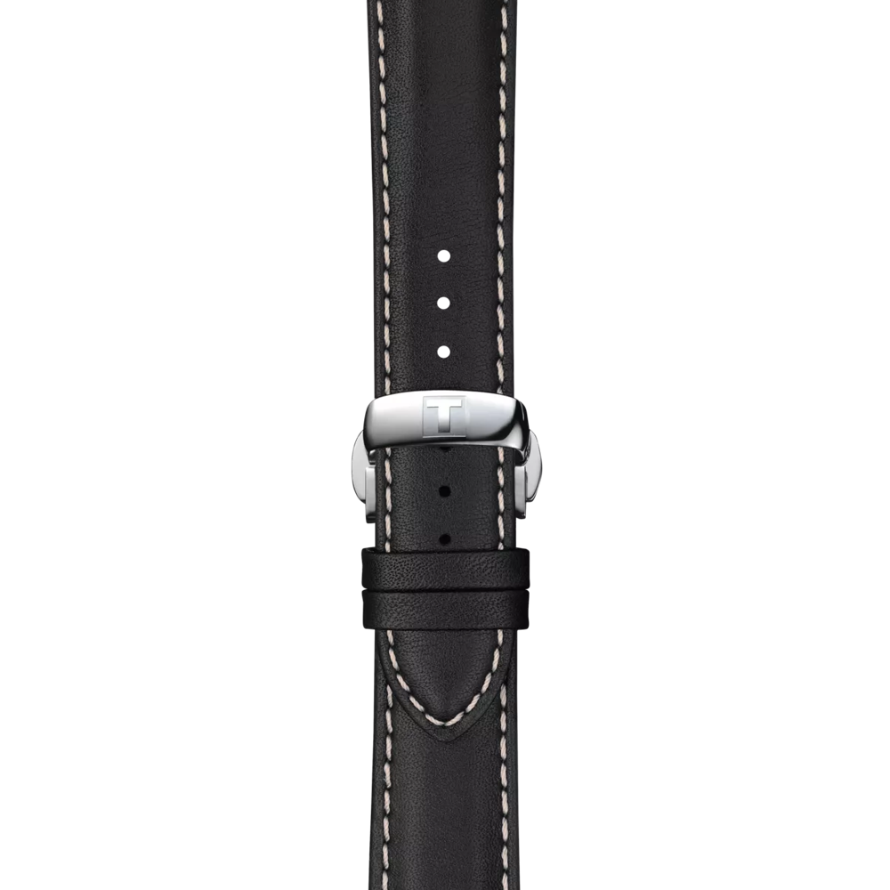 Tissot Ersatzarmband Leder Schwarz 21mm T852.044.599