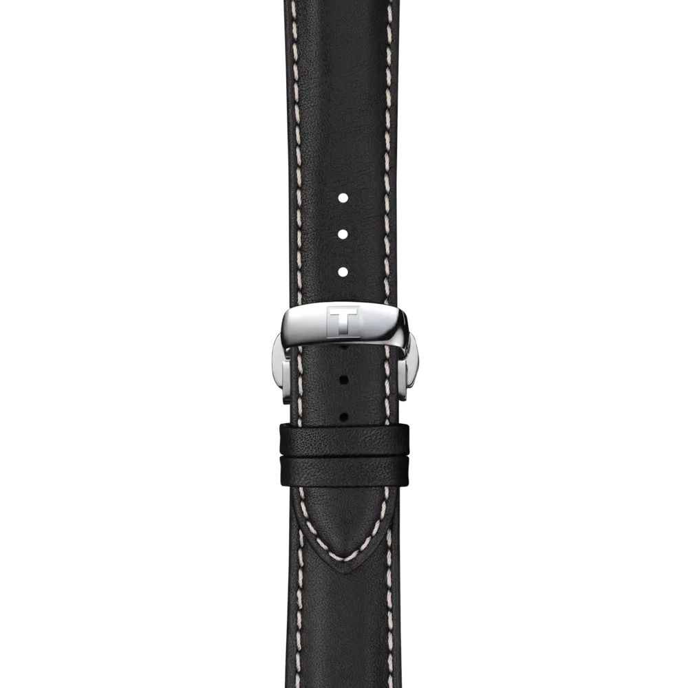 Tissot Ersatzarmband Leder Schwarz 21mm T852.044.599