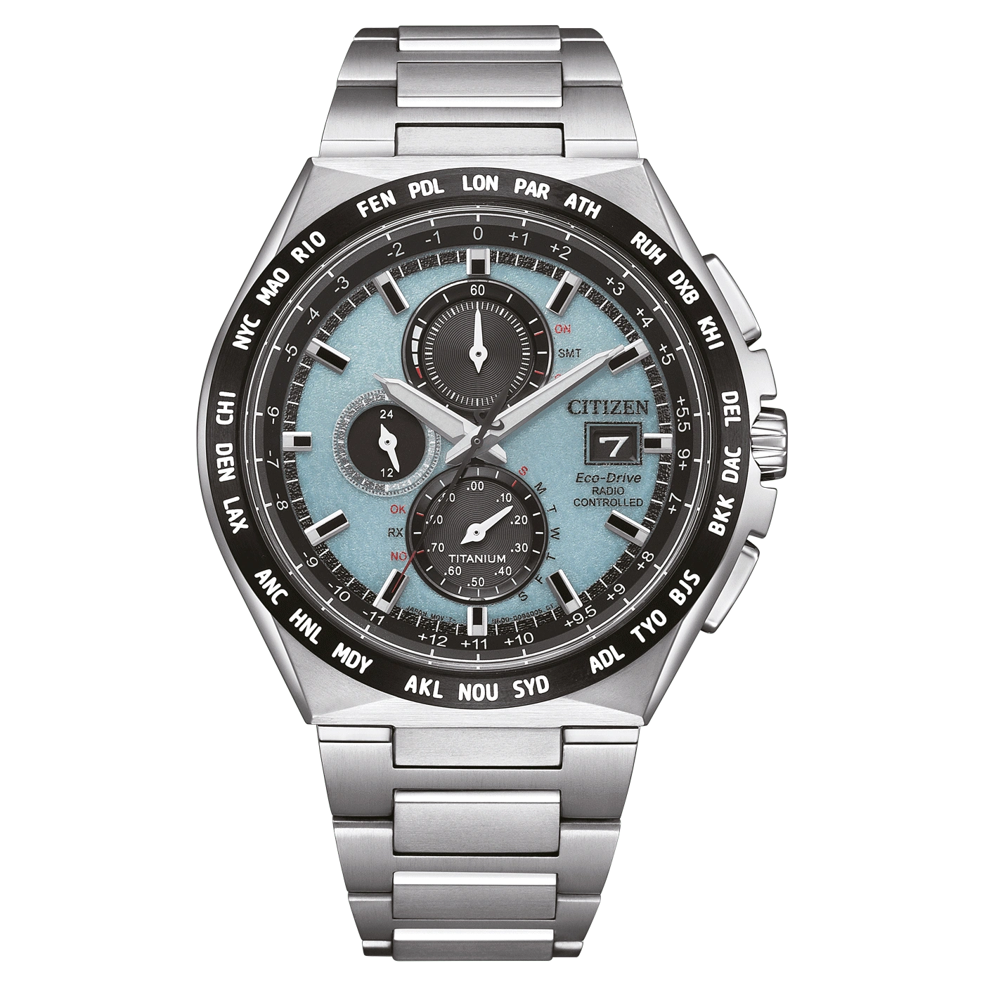 Citizen Eco Drive Chronograph Herrenuhr AT8238-84M