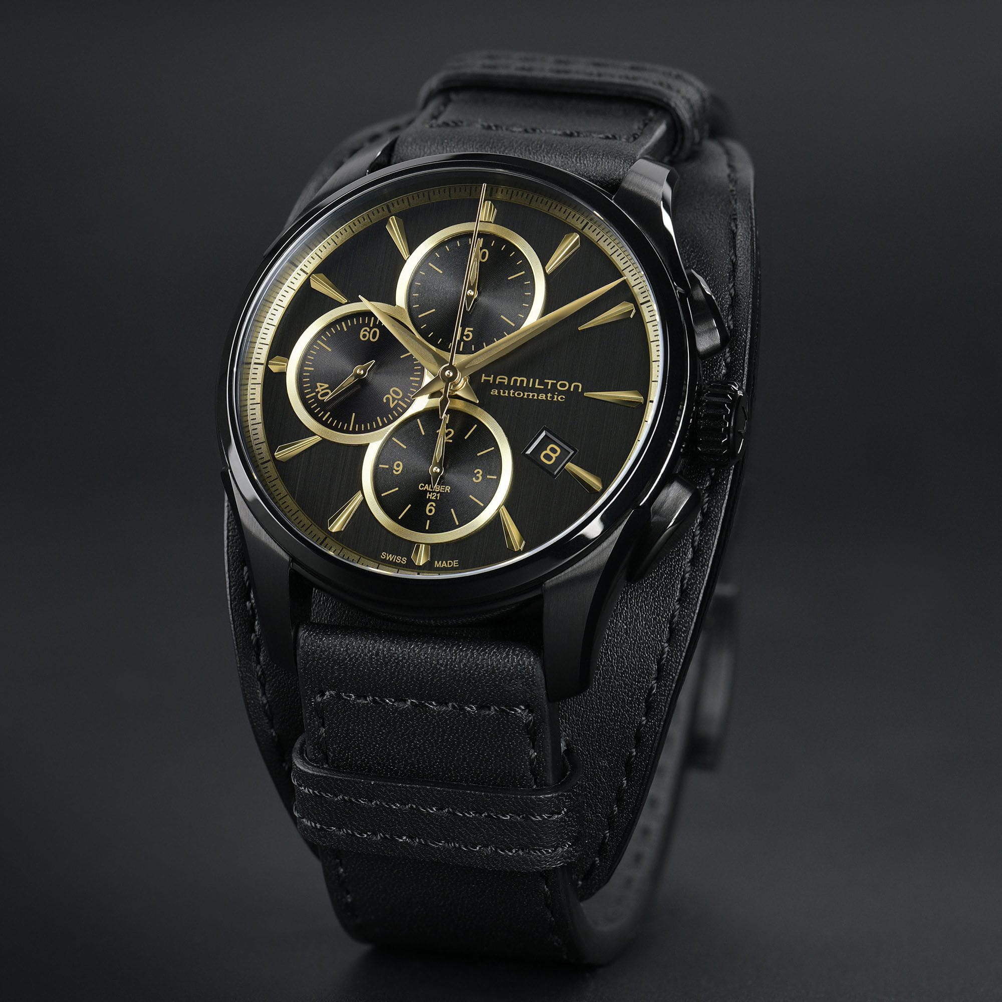 Hamilton Jazzmaster Automatik Chronograph Herrenuhr H32506730